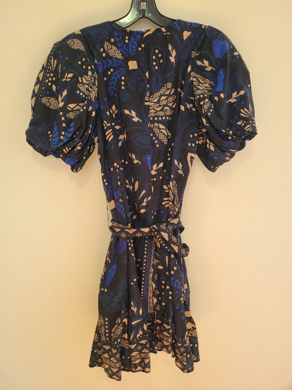 Farm Rio Macaw Forest Minidress Blue size S - Picture 3 of 9